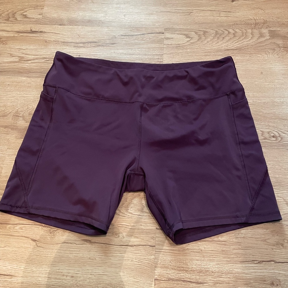 3x Plum Avia Athletic Shorts